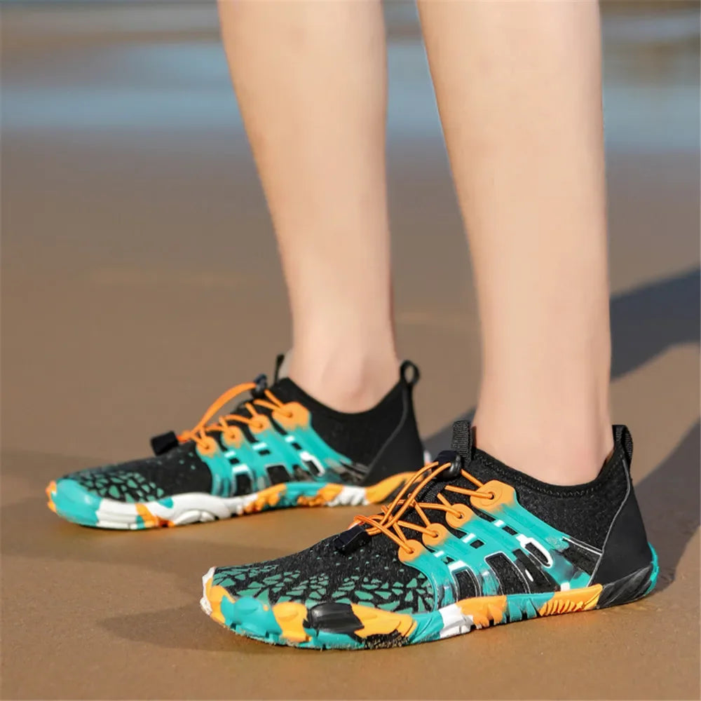 SeaSummit Five Toe Water Shoes – Barefoot Quick-Dry Aqua Shoes for Men & Women
