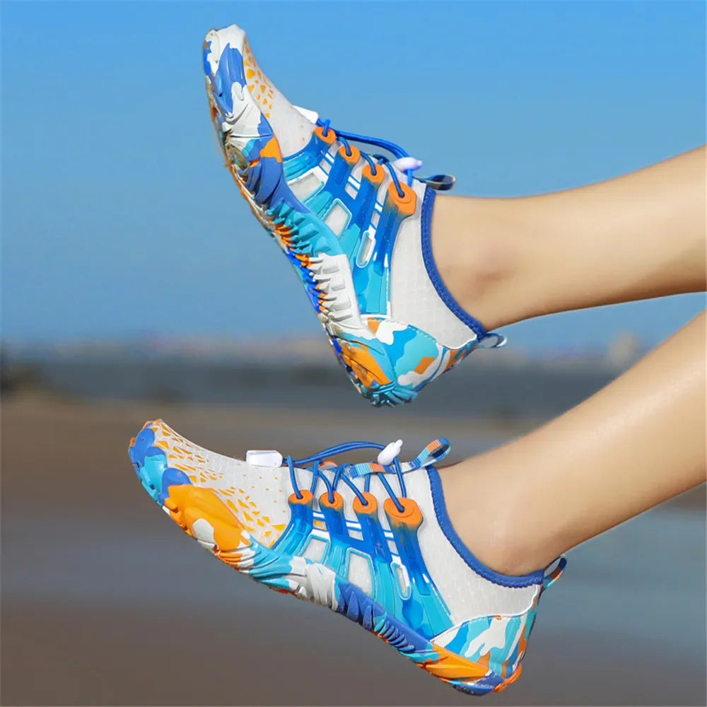 SeaSummit Five Toe Water Shoes – Barefoot Quick-Dry Aqua Shoes for Men & Women