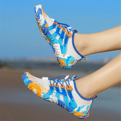 SeaSummit Five Toe Water Shoes – Barefoot Quick-Dry Aqua Shoes for Men & Women