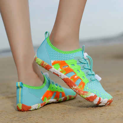 SeaSummit Five Toe Water Shoes – Barefoot Quick-Dry Aqua Shoes for Men & Women
